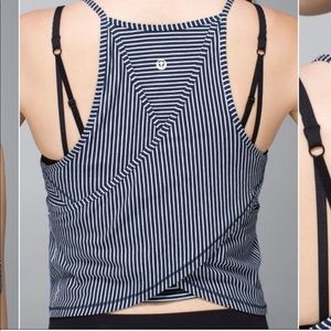 Lululemon Vita Loca Tank Hyper Stripe Inkwell